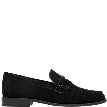 CLARKS WOMENS ALIXEA WALK SLIP ON LOAFER - BLACK